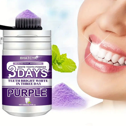 Purple Teeth Whitening Powder